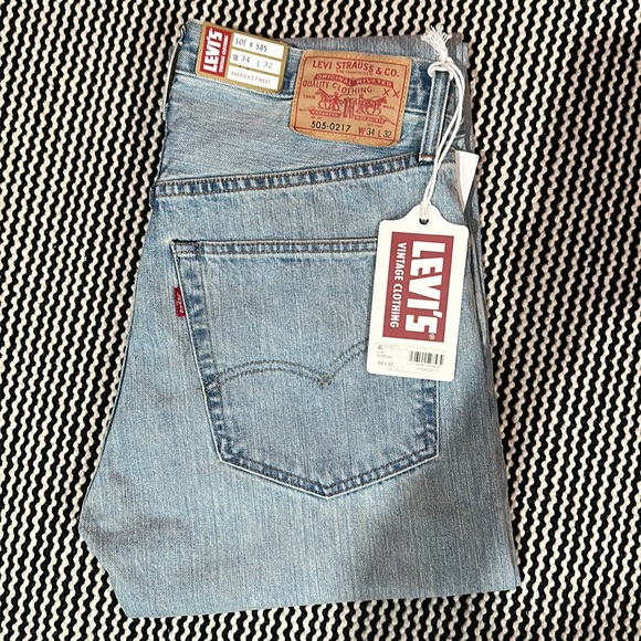 Levi’s vintage clothing 1967 505 selvage jeans made in Japan sold out everywhere - Picture 2 of 4